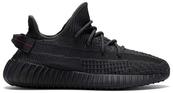 TÊNIS ADIDAS YEEZY BOOST 350 V2 ' BLACK NON REFLECTIVE '