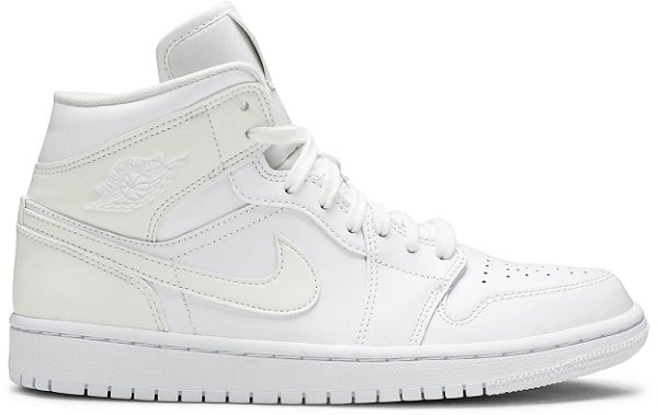 AIR JORDAN 1 MID ' WHITE IVORY '