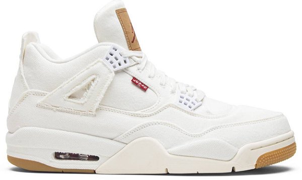 AIR JORDAN 4 RETRO X LEVI'S ' WHITE DENIM '