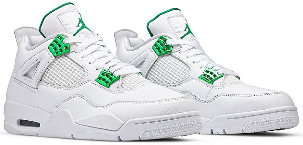jordan 4 retro green metallic