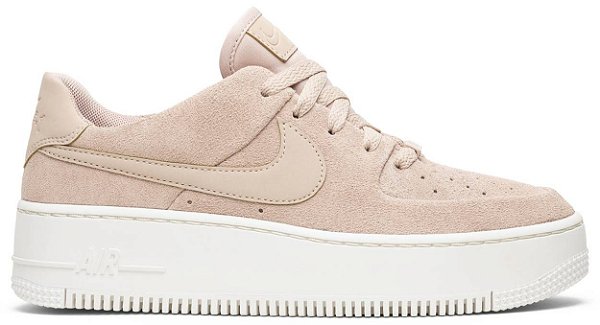 tênis nike air force 1 sage low w branco