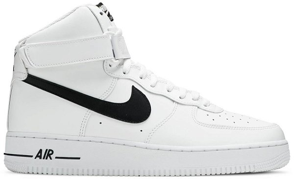 TÊNIS NIKE AIR FORCE 1 HIGH ' WHITE BLACK '