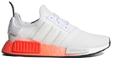 TÊNIS ADIDAS NMD R1 J ' FADING GLITCH WHITE SOLAR RED '