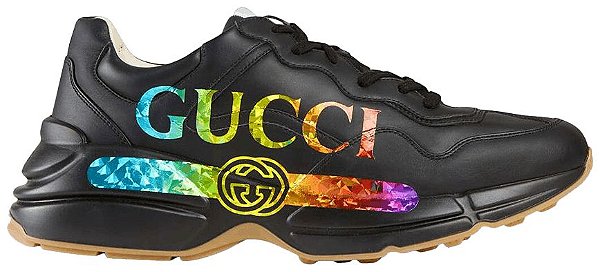 TÊNIS GUCCI RHYTON ' IRIDESCENT LOGO '