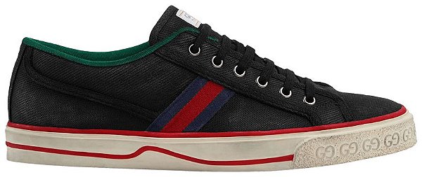 SAPATÊNIS GUCCI 1977 ' BLACK COTTON '