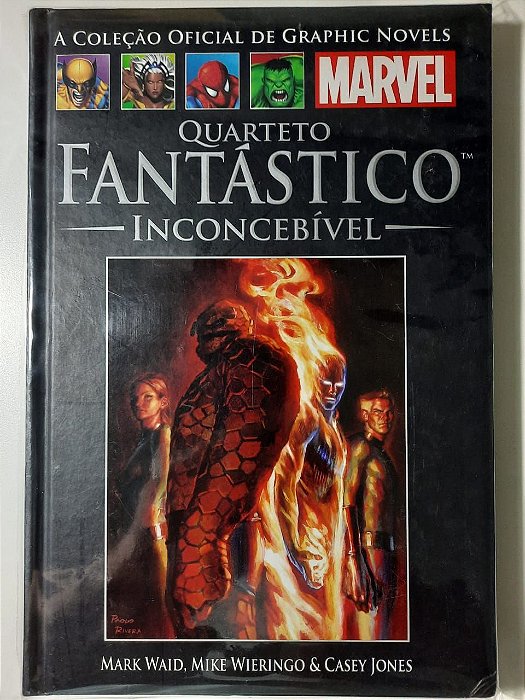 Gibi Graphic Novels Marvel Nº 30 Autor Quarteto Fantástico Inconcebível (2015) [seminovo]