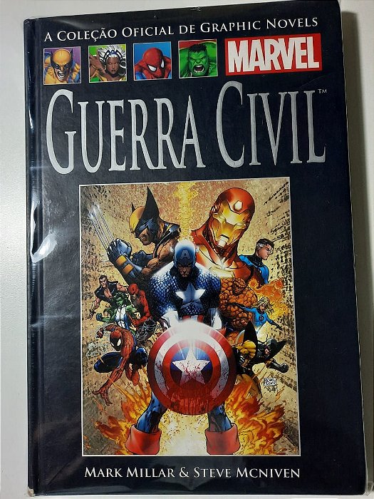 Gibi Graphic Novels Marvel Nº 50 Autor Mark Millar e Steve Mcniven (2014) [usado]