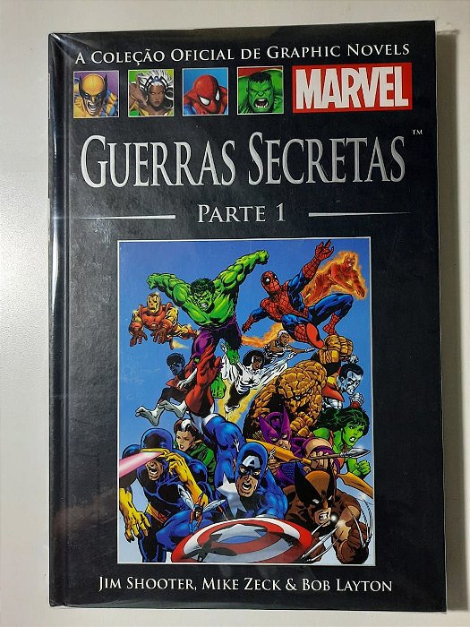 Gibi Graphic Novels Marvel Nº 06 Autor Guerras Secretas Parte 1 (2015) [seminovo]