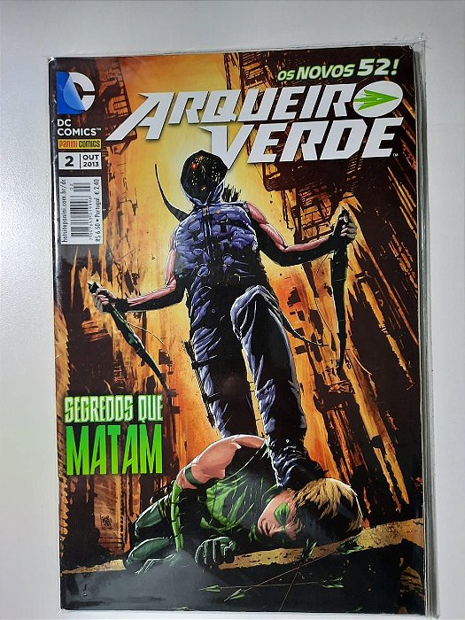 Gibi Arqueiro Verde Nº 02 - Novos 52 Autor Segredos que Matam (2013) [usado]