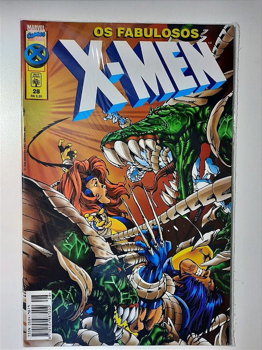 Gibi os Fabulosos X-men Nº 28 Autor os Fabulosos X-men Nº 28 (1998) [usado]