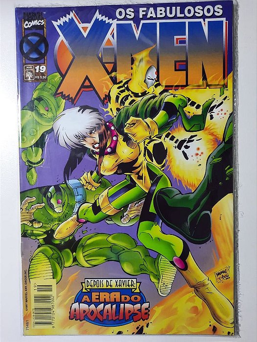 Gibi os Fabulosos X-men #19 Autor (1997) [usado]