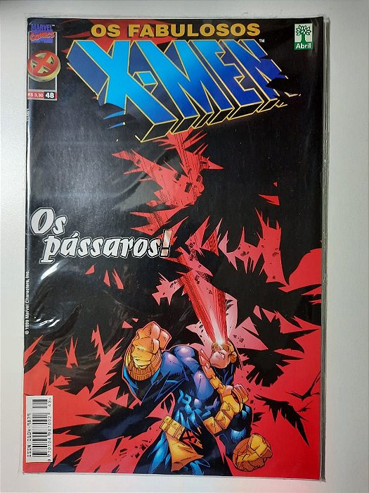 Gibi os Fabulosos X-men Nº 48 Autor os Pássaros! (1999) [usado]