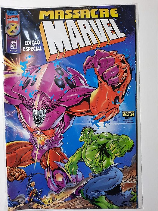 Gibi Massacre Marvel Edicao Especial Autor Marvel Massacre [usado]