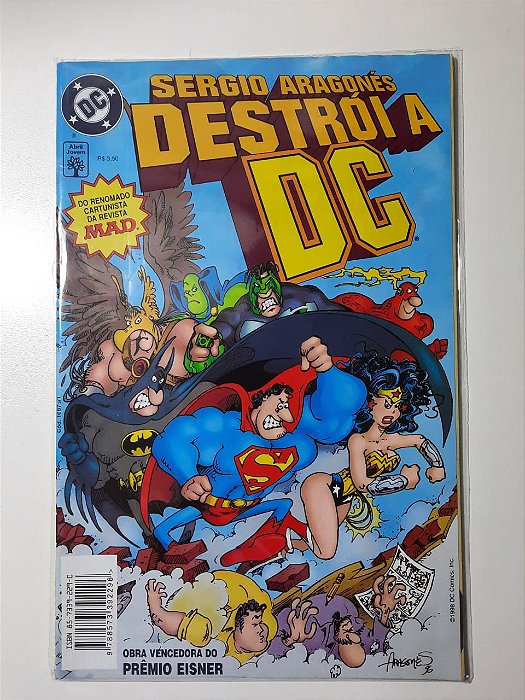 Gibi Sergio Aragones Destroi a Dc Autor Sergio Aragones (1998) [usado]