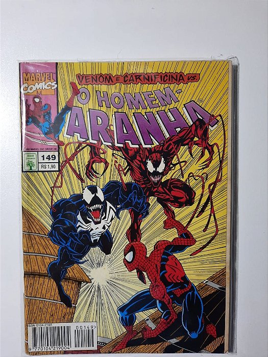 Gibi Homem Aranha Nº 149 - Formatinho Autor Homem Aranha (1995) [usado]