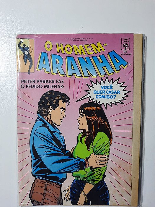 Gibi Homem Aranha Nº 98 - Formatinho Autor Homem Aranha (1991) [usado]