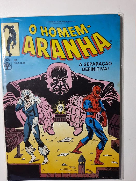 Gibi Homem Aranha Nº 80 - Formatinho Autor Homem Aranha (1990) [usado]