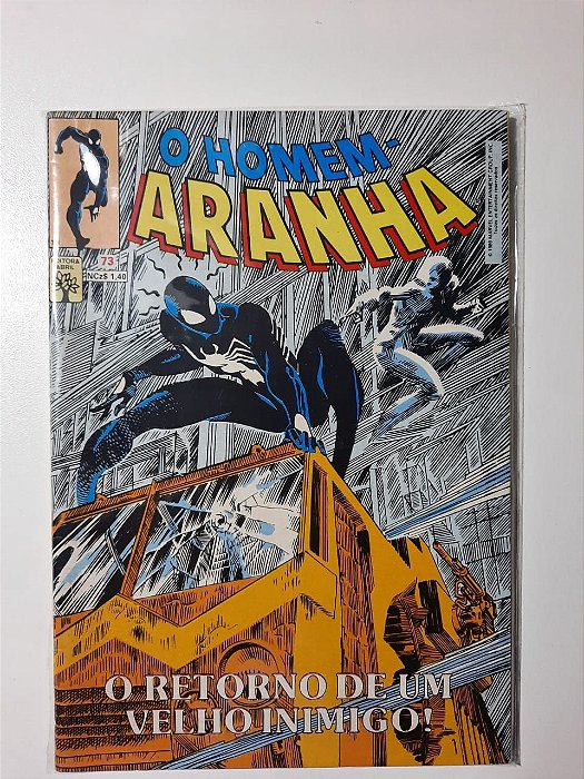 Gibi Homem Aranha Nº 73 - Formatinho Autor Abril (1989) [usado]
