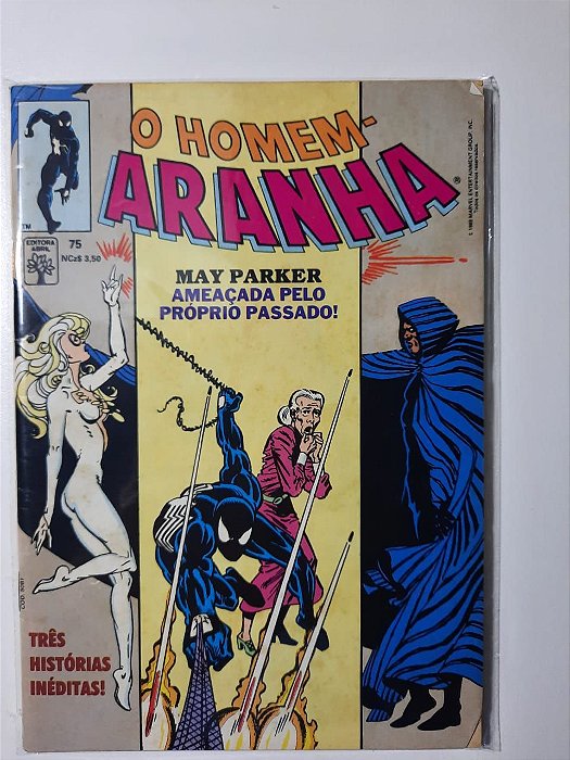 Gibi Homem Aranha Nº 75 - Formatinho Autor Abril (1989) [usado]