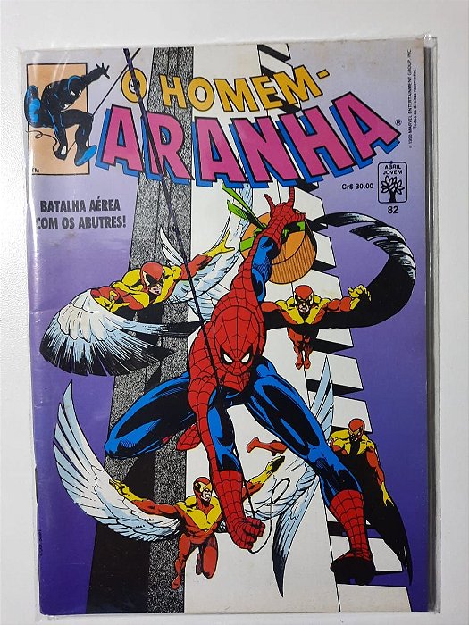 Gibi Homem Aranha Nº 82 - Formatinho Autor Abril (1990) [usado]