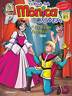 Gibi Turma da Monica Jovem Nº 09 Autor o Príncipe Perfeito- Aventura Completa (2009) [usado]