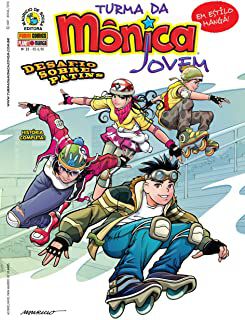 Gibi Turma da Monica Jovem Nº 25 Autor Desafio sobre Patins- História Completa! (2010) [usado]