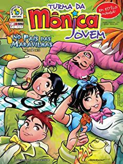 Gibi Turma da Mônica Jovem Nº 22 Autor no Pais das Maravilhas - Parte 2 de 2 (2010) [novo]