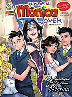 Gibi Turma da Monica Jovem Nº 27 Autor o Aniversário de 15 Anos de Marina - Parte 2 de 3 (2010) [usado]