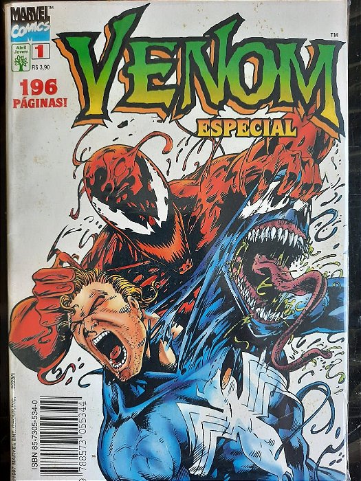 Gibi Venom Especial Nº 01 - Formatinho Autor Abril (1997) [usado]