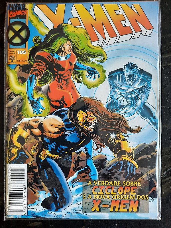 Gibi X-men Nº 105 - Formatinho Autor X-men (1997) [usado]