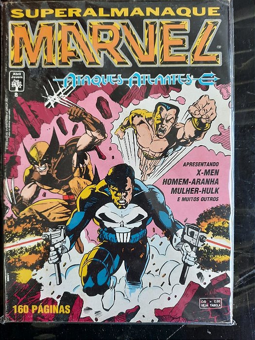 Gibi Superalmanaque Marvel Nº 08 - Formatinho Autor Superalmanaque Marvel (1993) [usado]