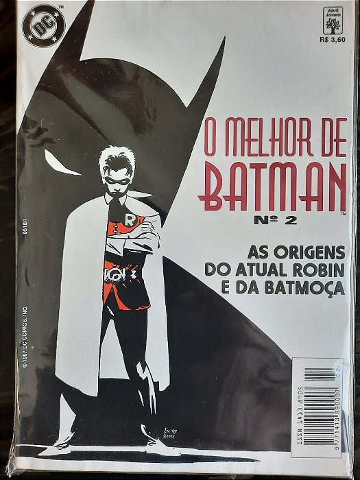 Gibi o Melhor de Batman Nº 02 - Formatinho Autor Batman (1997) [usado]