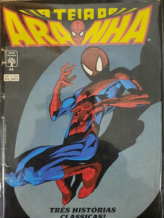 Gibi a Teia do Aranha Nº 44 - Formatinho Autor Tres Historias Classicas (1993) [usado]