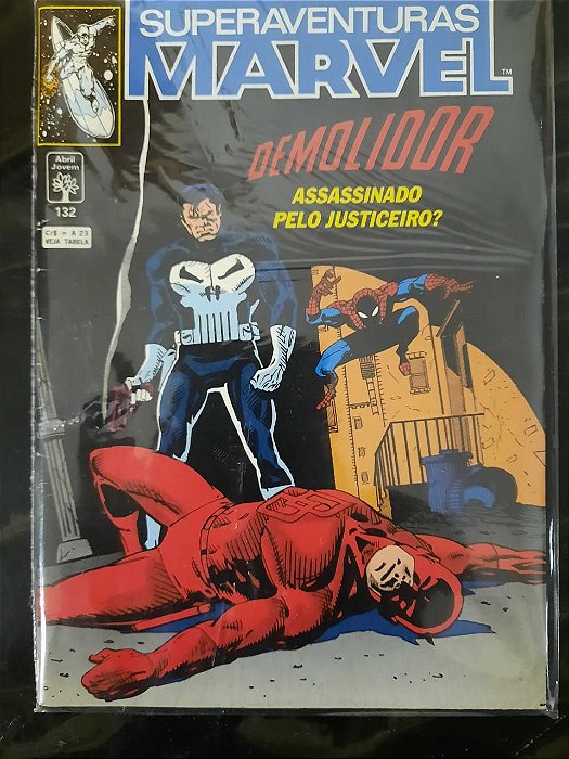 Gibi Superaventuras Marvel Nº 132 - Formatinho Autor Superaventuras Marvel (1993) [usado]