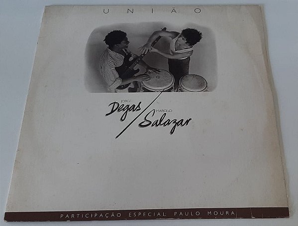 Disco de Vinil Jorge Degas/marcelo Salazar - União Interprete Jorge Degas/marcelo Salazar [usado]