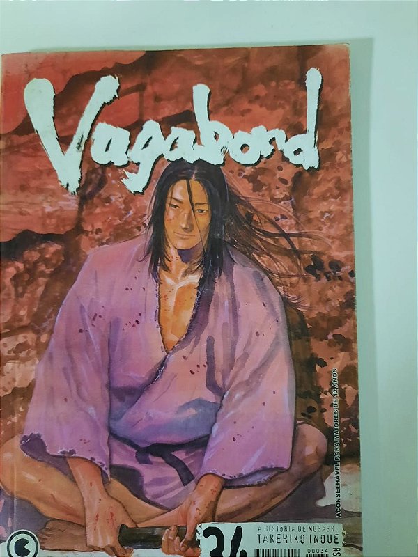 Gibi Vagabond Nº 34 Autor Mar de Sangue (2004) [usado]