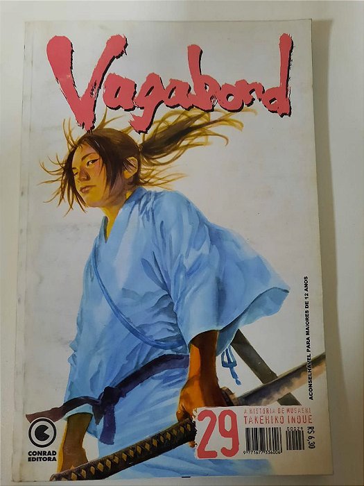 Gibi Vagabond Nº 29 Autor Adeus Kojiro (2004) [usado]