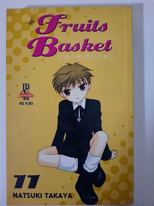 Gibi Fruits Basket Nº 11 Autor Akito Aparece para Atrapalhar as Férias de Verão (2006) [usado]