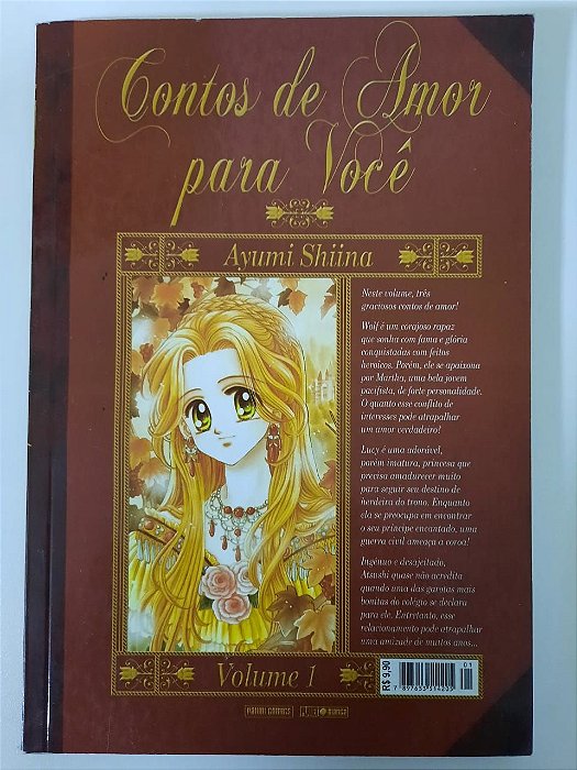 Gibi Contos de Amor para Você Nº 1 Autor Ayumi Shiina [usado]
