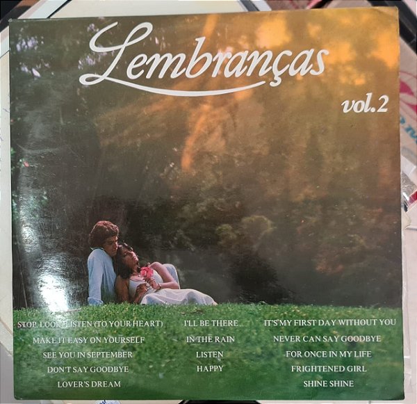 Disco de Vinil Lembanças Vol.2 Interprete Vários Artistas (1979) [usado]