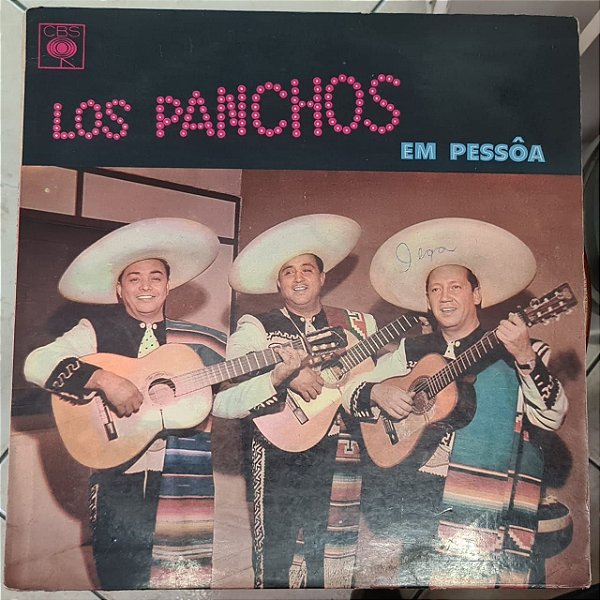 Disco de Vinil Los Ponchos em Pessôa Interprete Los Ponchos (1961) [usado]