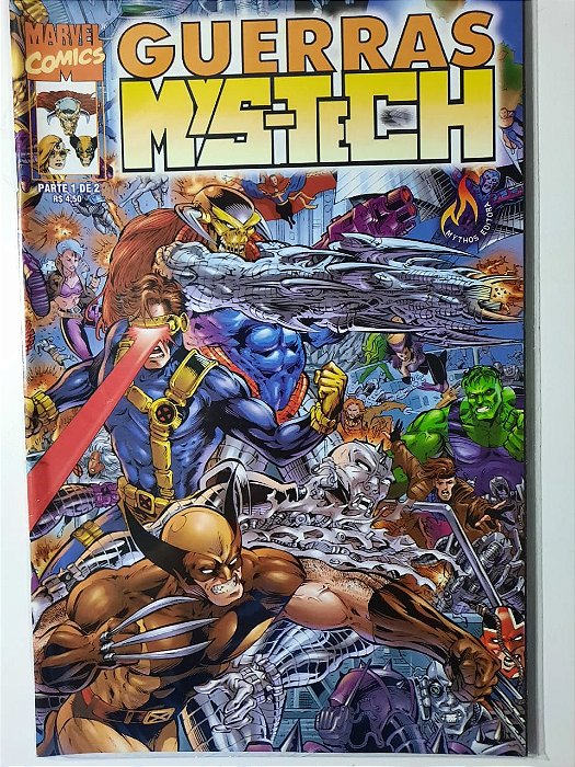 Gibi Guerras Mystech Parte 1 de 2 Autor Guerras Mystech [usado]