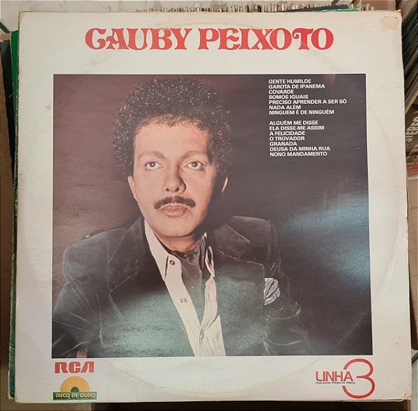 Disco de Vinil Caubi Peixoto - Linha 3 - Disco de Ouro Interprete Caubi Peixoto (1980) [usado]