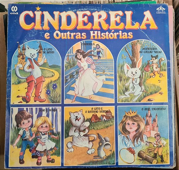Disco de Vinil Cinderela e Outras Histórias Interprete Vários (1983) [usado]