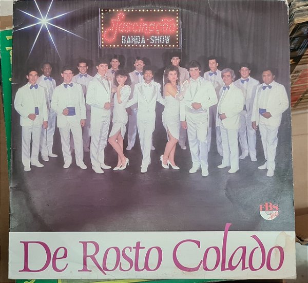 Disco de Vinil de Rosto Colado Interprete Fascinação Banda Show (1989) [usado]
