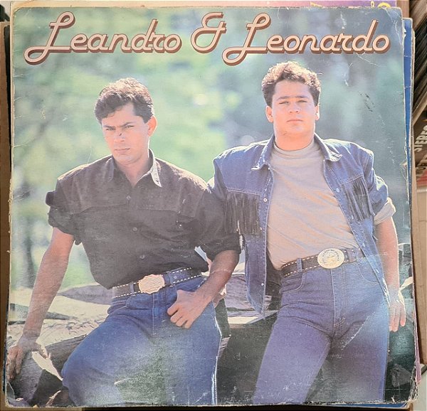 Disco de Vinil Leandro e Leonardo Interprete Leandro e Leonardo (1990) [usado]