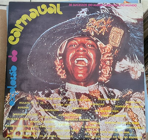 Disco de Vinil Explosão do Carnaval Interprete Vários (1990) [usado]