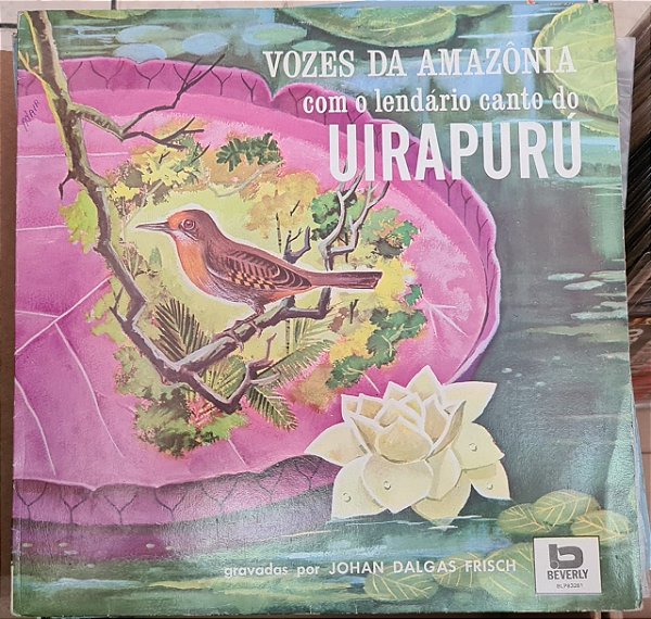 Disco de Vinil Vozes da Amazônia - Uirapuru Interprete Sabiá (1991) [usado]