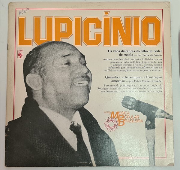 Disco de Vinil Lupicínio Interprete Lupicínio (1982) [usado]
