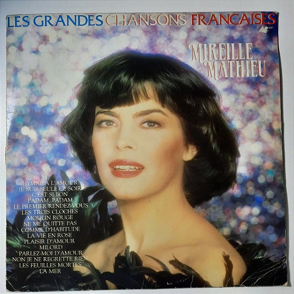 Disco de Vinil Les Grandes Chansons Francaises Interprete Mireille Mathieu (1986) [usado]